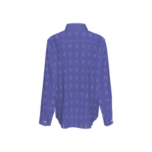 Load image into Gallery viewer, Triloglyph Women's Classic Long-Sleeve Button-Up Shirt
