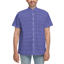 Load image into Gallery viewer, Triloglyph Unisex Classic Short-Sleeve Button-Up Shirt