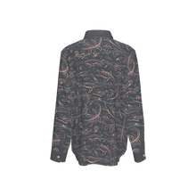 Load image into Gallery viewer, Lyme Regis Women's Classic Long Sleeve Button-Up Shirt