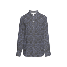 Load image into Gallery viewer, Kimberichnus Women's Classic Long Sleeve Button-Up Shirt