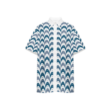 Load image into Gallery viewer, Diplocaulus Unisex Classic Short-Sleeve Button-Up Shirt