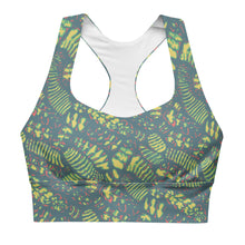 Load image into Gallery viewer, Pachyderm Print Longline Sports Bra