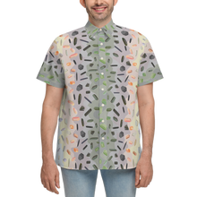 Load image into Gallery viewer, Bowen's Unisex Classic Short-Sleeve Button-Up Shirt