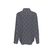 Load image into Gallery viewer, Kimberichnus Women's Classic Long Sleeve Button-Up Shirt