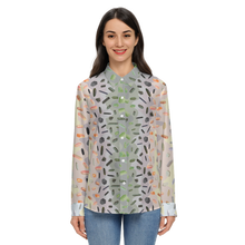 Load image into Gallery viewer, Bowen's Women's Classic Long Sleeve Button-Up Shirt