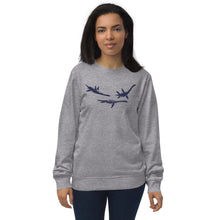 Load image into Gallery viewer, Lyme Regis Embroidered Sweatshirt (Oops All Plesiosaurs Edition)