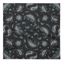 Load image into Gallery viewer, Cretaceous Paisley Bandana