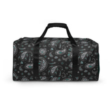 Load image into Gallery viewer, Kansas Cretaceous Paisley Duffle bag