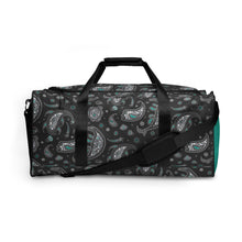 Load image into Gallery viewer, Kansas Cretaceous Paisley Duffle bag