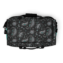 Load image into Gallery viewer, Kansas Cretaceous Paisley Duffle bag