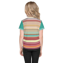 Load image into Gallery viewer, John Day Stripetigraphy Kids Crew Neck Tee