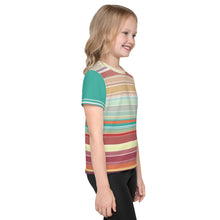 Load image into Gallery viewer, John Day Stripetigraphy Kids Crew Neck Tee