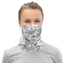 Load image into Gallery viewer, Kansas Cretaceous Paisley Neck Gaiter