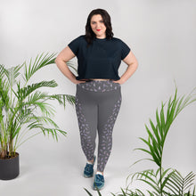 Load image into Gallery viewer, Eeleganza Plus-Size Leggings