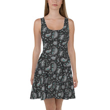 Load image into Gallery viewer, Kansas Cretaceous Paisley Skater Dress