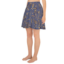 Load image into Gallery viewer, Pachyderm Print Skater Skirt