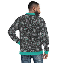 Load image into Gallery viewer, Kansas Cretaceous Paisley Bomber Jacket