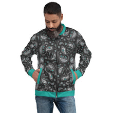 Load image into Gallery viewer, Kansas Cretaceous Paisley Bomber Jacket