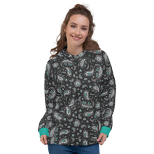 Load image into Gallery viewer, Kansas Cretaceous Paisley Unisex Hoodie