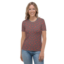 Load image into Gallery viewer, Treptichnus Crew-Neck Shirt in Red