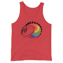 Load image into Gallery viewer, Phacops Rainbow Unisex Tank Top