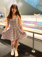 Load image into Gallery viewer, Diplocaulus Skater Dress