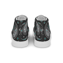 Load image into Gallery viewer, Kansas Cretaceous Paisley High Tops (Women's)