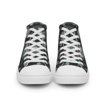 Load image into Gallery viewer, Kansas Cretaceous Paisley High Tops (Women's)