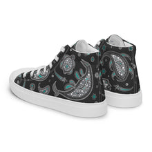 Load image into Gallery viewer, Kansas Cretaceous Paisley High Tops (Women's)