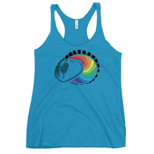 Load image into Gallery viewer, Phacops Rainbow Women's Racerback Tank