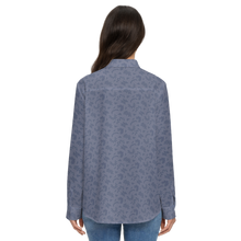 Load image into Gallery viewer, Treptichnus Women&#39;s Classic Long Sleeve Button-Up Shirt
