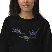 Load image into Gallery viewer, Lyme Regis Embroidered Sweatshirt (Oops All Plesiosaurs Edition)
