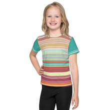 Load image into Gallery viewer, John Day Stripetigraphy Kids Crew Neck Tee
