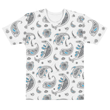 Load image into Gallery viewer, Kansas Cretaceous Paisley Unisex Shirt, Pattern Sleeves
