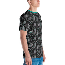 Load image into Gallery viewer, Kansas Cretaceous Paisley Unisex Shirt in Slate
