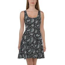 Load image into Gallery viewer, Kansas Cretaceous Paisley Skater Dress
