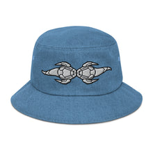 Load image into Gallery viewer, Bothriolepis Denim Bucket Hat
