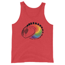 Load image into Gallery viewer, Phacops Rainbow Unisex Tank Top
