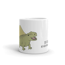 Load image into Gallery viewer, DiNopeASaurus Pelycosaur Mug
