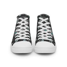 Load image into Gallery viewer, Kansas Cretaceous Paisley High Tops (Women&#39;s)
