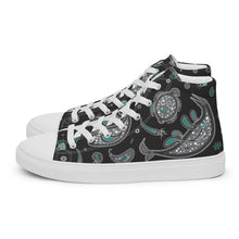 Load image into Gallery viewer, Kansas Cretaceous Paisley High Tops (Women&#39;s)
