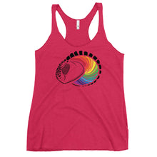 Load image into Gallery viewer, Phacops Rainbow Women&#39;s Racerback Tank
